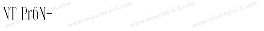 NT Pr6N字体转换
